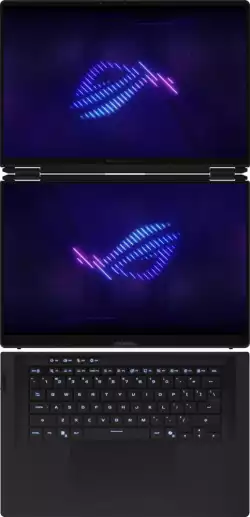 Лаптоп  ASUS ROG Zephyrus Duo 16 2026 GX651AX-SR086X - 16" OLED Touchscreen, 120Hz, 2.8K, Intel Core Ultra 9 386H, 64GB LPDDR5X, 2TB SSD, RTX 5090 24GB GDDR7, Win 11 Pro