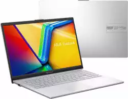 Лаптоп  ASUS Vivobook Go 15 E1504FA-BQ5363WNA  - 15.6" IPS FullHD, AMD Ryzen 5 40, 16GB LPDDR5, 512GB SSD, Win 11 Home - Сребрист
