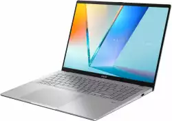 Лаптоп  ASUS Vivobook S16 S3607CA-RP037NA - 16" IPS Full HD+, Intel Core Ultra 7 255H, 16GB DDR5, 1TB SSD - Сребрист