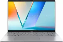 Лаптоп  ASUS Vivobook S16 S3607CA-RP037NA - 16" IPS Full HD+, Intel Core Ultra 7 255H, 16GB DDR5, 1TB SSD - Сребрист