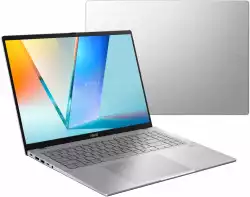 Лаптоп  ASUS Vivobook S16 S3607CA-RP037NA - 16" IPS Full HD+, Intel Core Ultra 7 255H, 16GB DDR5, 1TB SSD - Сребрист