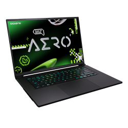 Лаптоп  GIGABYTE AERO X16 1TH93EEC94AH - 16" inch IPS 165Hz,  AMD Ryzen Al 7 350, 16GB DDR5, 1TB SSD Gen4, RTX 5050, Win 11 Home - Сив