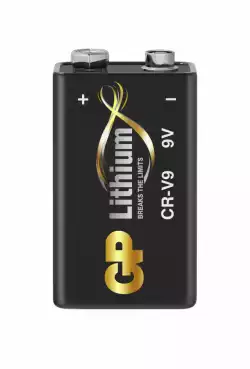 Литиева батерия GP CRV9 9V 1бр. блистер /за детектори на дим/