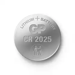 Литиева бутонна батерия GP CR2025 3 V  5бр. в блистер / цена за 1 бр. батерия/