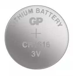 Литиева бутонна батерия GP CR 1616 3V 5 бр. в блистер /цена за 1 бр. батерия/  GP
