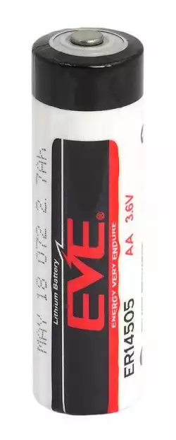 Литиево тионилхлоридна батерия  3,6V AA R6 2,7Ah ER14505 /STD /с пъпка/ EVE BATTERY