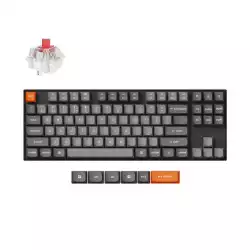 Механична клавиатура Keychron K8 Max QMK/VIA TKL - Keychron Super Red Switch, RGB Backlight