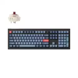 Механична клавиатура Keychron V6 MAX QMK Carbon Black - Wireless, Full-Size