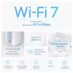 Меш система TP-Link Deco BE65 Wi-Fi 7 BE9300 - 2бр                          