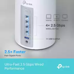 Меш система TP-Link Deco BE65 Wi-Fi 7 BE9300 - 3бр
