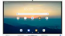 METZ Интерактивен тъч дисплей с вградена камера 86SG1 86"                          