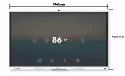 METZ Интерактивен тъч дисплей с вградена камера 86SG1 86"