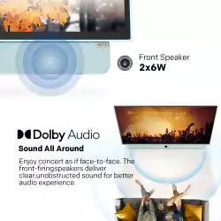 METZ Портативен телевизор  24MPE7000Y 24" LED FHD(1920x1080) GoogleTV, HDR10, син