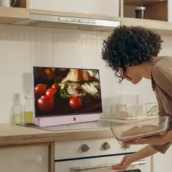 METZ Портативен телевизор 24MPE7300Z 24" LED FHD(1920x1080) GoogleTV, HDR10, розов