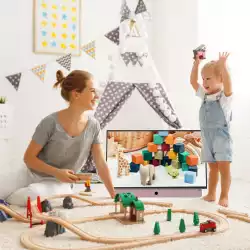 METZ Портативен телевизор 24MPE7300Z 24" LED FHD(1920x1080) GoogleTV, HDR10, розов                          