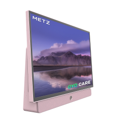 METZ Портативен телевизор 24MPE7300Z 24" LED FHD(1920x1080) GoogleTV, HDR10, розов