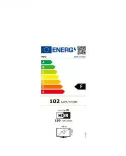 METZ Телевизор 65" UHD LED SMART TV, 4K, Google TV, Frameless