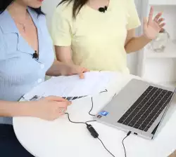 Микрофон брошка 2 броя BOYA BY-M1DM