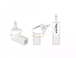 Микрофон DeLock 65893, За смартфон/таблет, 65893