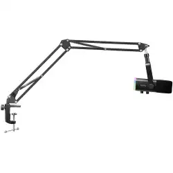 Микрофон със стойка FIFINE AM8T Dynamic RGB - Black