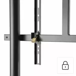 Метална стойка за TV, Trolley, 254 см (100"), 220875
