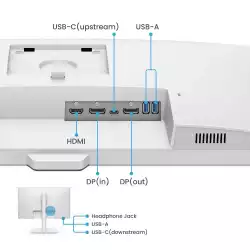 Монитор BenQ GW2790QT, 27" IPS QHD, 75Hz, HDMI, DP, USB-C