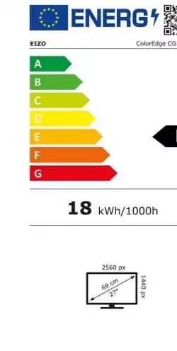 Монитор EIZO ColorEdge CG2700S, IPS, 27 inch, Черен