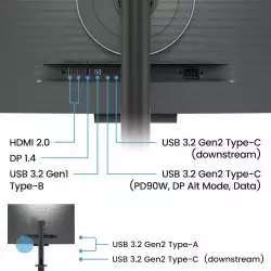 Монитор за програмиране BenQ RD320UA, 31.5", Ergo Stand                          