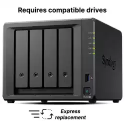 Мрежов сторидж NAS Synology DS425+,4-bay за  3.5" 2.5", 2 x M.2 NVMe