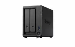 Мрежов сторидж NAS Synology DS725+, за 2 диска 3.5"/2.5", 2 x M.2 NVMe                          