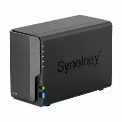 Мрежов сторидж Synology DS225+, за 2 диска, Intel Celeron J4125 , 2GB DDR4 SODIMM