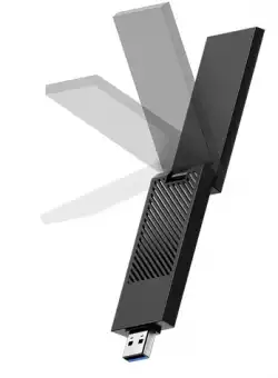 Мрежова карта Cudy WU6500, BE6500 Tri-band WiFi7 USB 3.0                          