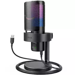 Настолен микрофон FIFINE A9 RGB 4 Polar Patterns- Black