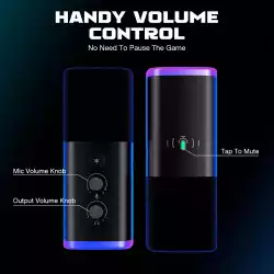 Настолен микрофон FIFINE AM8 Dynamic RGB XLR/USB- Black