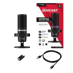 Настолен микрофон HyperX DuoCast
