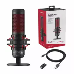 Настолен микрофон HyperX QuadCast