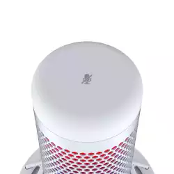 Настолен микрофон HyperX QuadCast S White