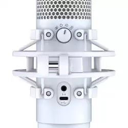 Настолен микрофон HyperX QuadCast S White