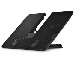 Охладител за лаптоп DeepCool U-PAL, 15.6", 140 mm, Черен                          