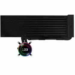 Охладител за процесор Lian Li HydroShift II LCD-C 360 Fanless ARGB - Черен