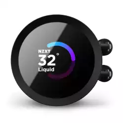 Охладител за процесор NZXT Kraken 280 Black - LCD Display