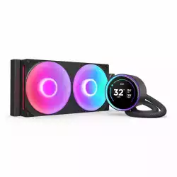 Охладител за процесор NZXT Kraken Elite 280 V2 RGB Black LCD Display                          