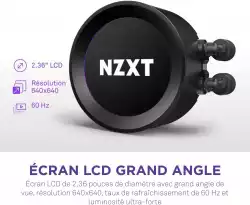 Охладител за процесор NZXT Kraken Elite 360 Black, 2.72" LCD Display