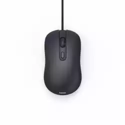 Оптична мишка HAMA CM-200, 4 бутонна, безшумна, с кабел, черна