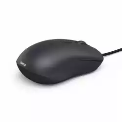 Оптична мишка HAMA CM-200, 4 бутонна, безшумна, с кабел, черна