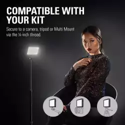 Осветление за стрийм Elgato Key Light Mini, 800 lm, Черен