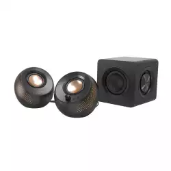 Озвучителна система 2.1 Creative Pebble X Plus, USB-C, Bluetooth, 15W