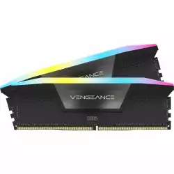 Памет Corsair Vengeance Black RGB 32GB(2x16GB) DDR5 PC5-41600 5200MHz CL40 CMH32GX5M2B5200C40
