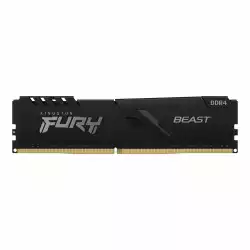 Памет Kingston FURY Beast Black 32GB DDR4 3200MHz KF432C16BB/32                          