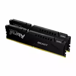 Памет Kingston FURY Beast Black RGB 64GB(2x32GB) DDR5 5600MHz CL40